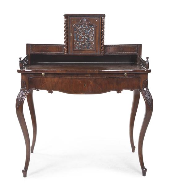 An English Victorian Rosewood Writing 153e0d