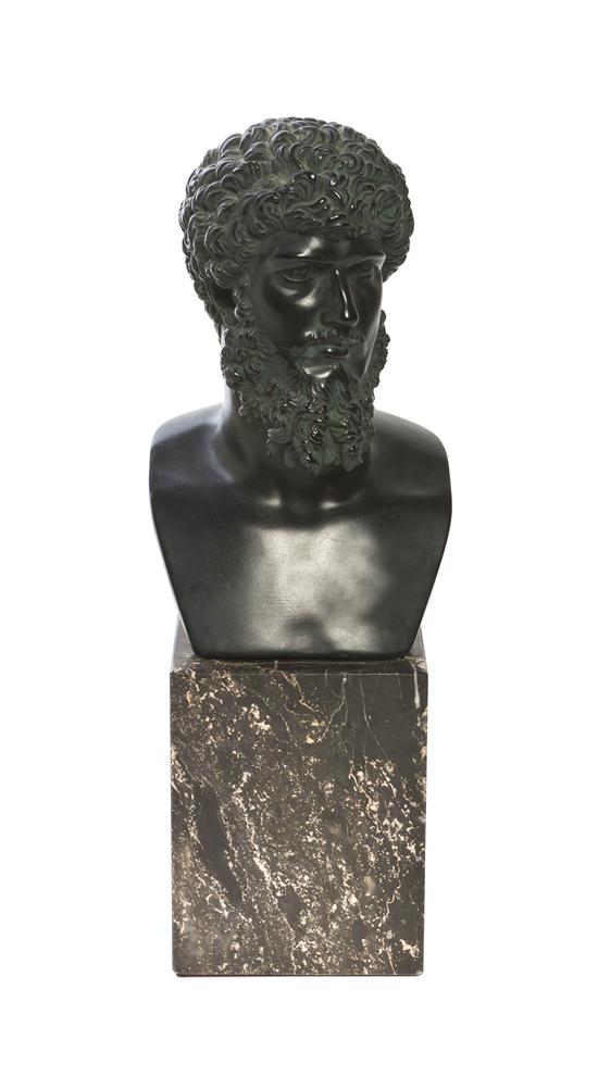A Classical Roman Style Cast Bust 153ebc