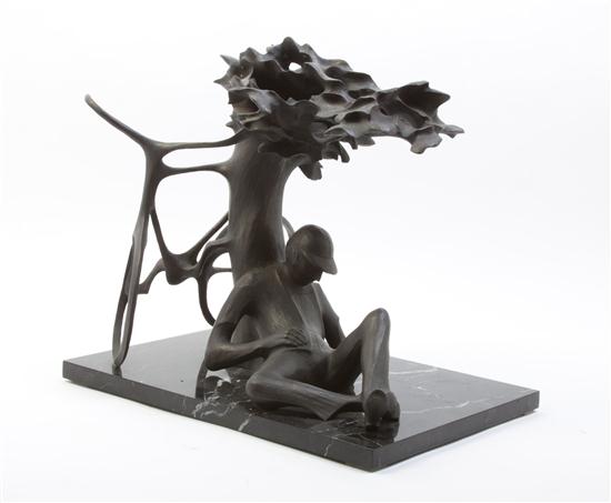 A Contemporary Bronze Sculpture 153eb9
