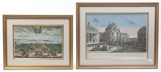 Two French Engravings 18th/19th