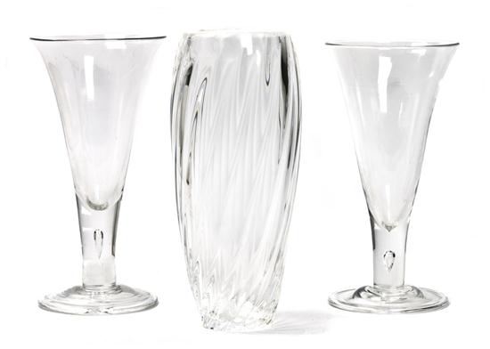 A Steuben Glass Vase together with 153f09