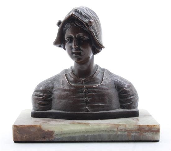  A Continental Bronze Bust depicting 153f25