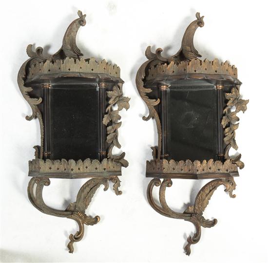 Two Georgian Style Carved Wood