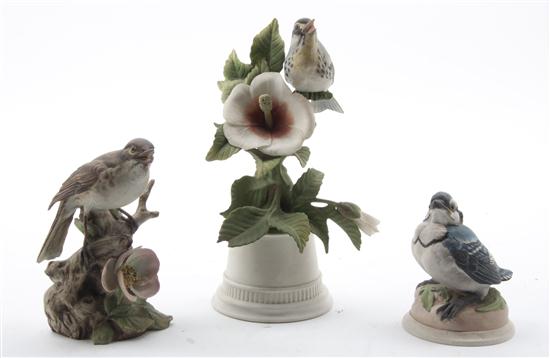 Two Boehm Porcelain Birds comprising