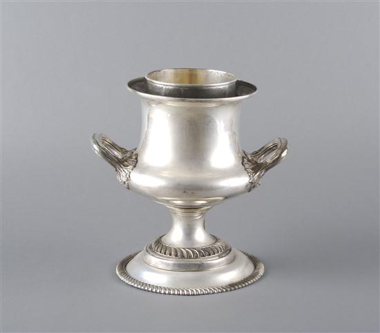 A Sheffield Plate Wine Cooler 19th century