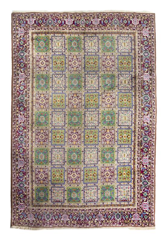  A Persian Wool Garden Carpet 153fc8