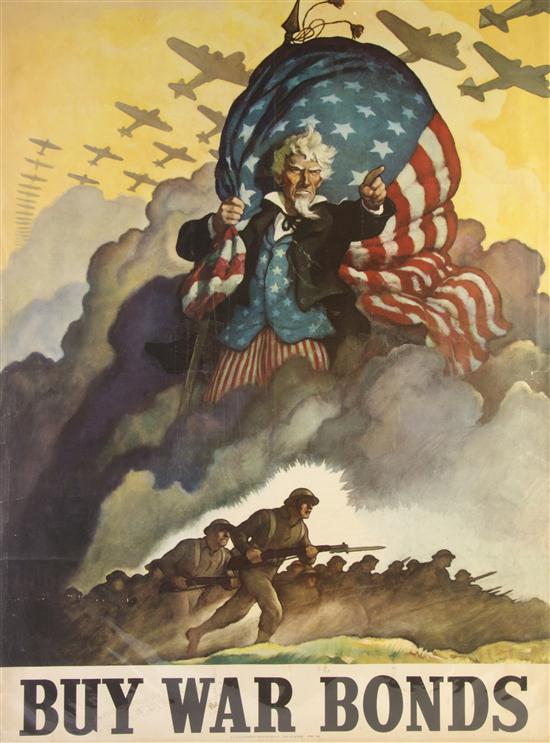 * (WWII) WYETH N. C. Buy War Bonds.