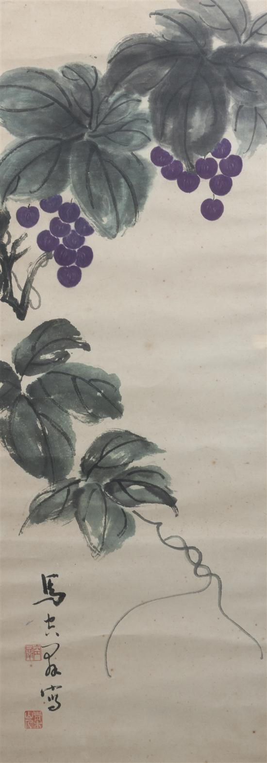 * Two Chinese Paintings on Paper