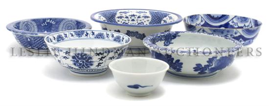 A Collection of Eleven Asian Blue 154068