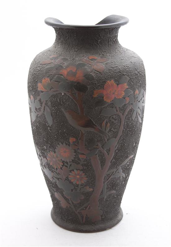 * A Japanese Totai Baluster Vase