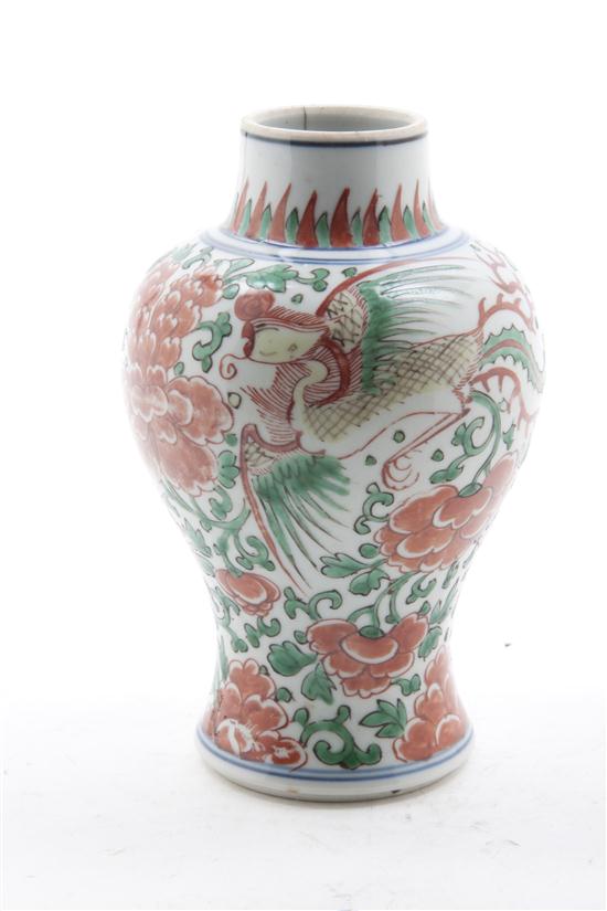 A Chinese Doucai Porcelain Vase