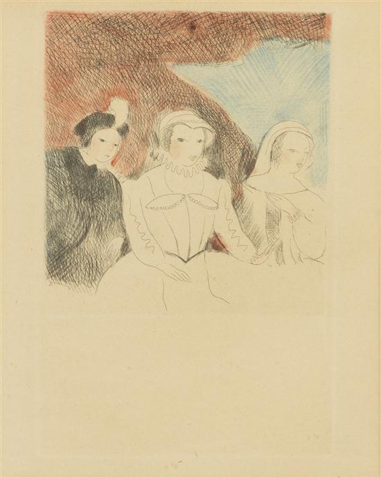 Marie Laurencin (French 1885-1956) Three