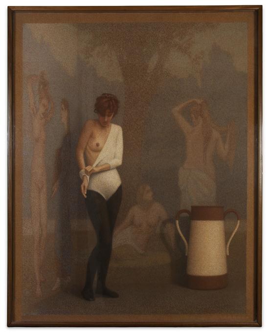D. Hollowell (20th century) Dancer Undressing