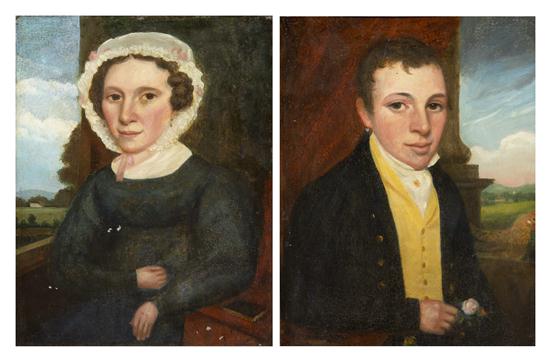 British School 19th century Portraits 15419f