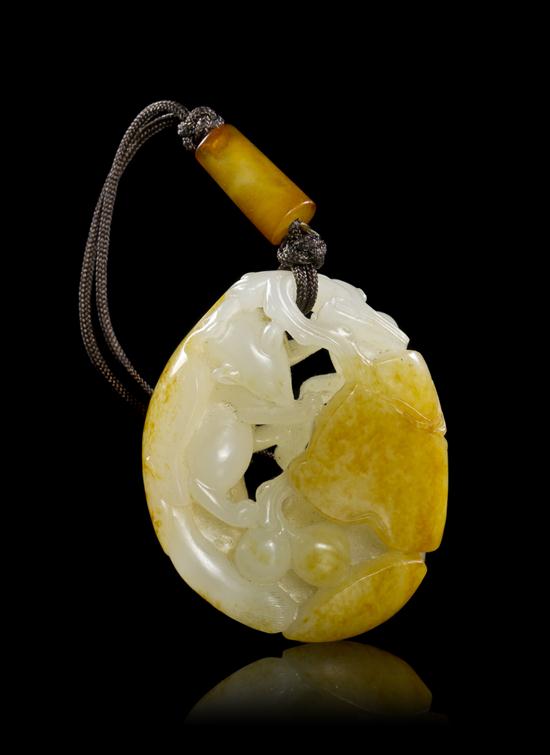 A Chinese White Jade Pebble Form 154207