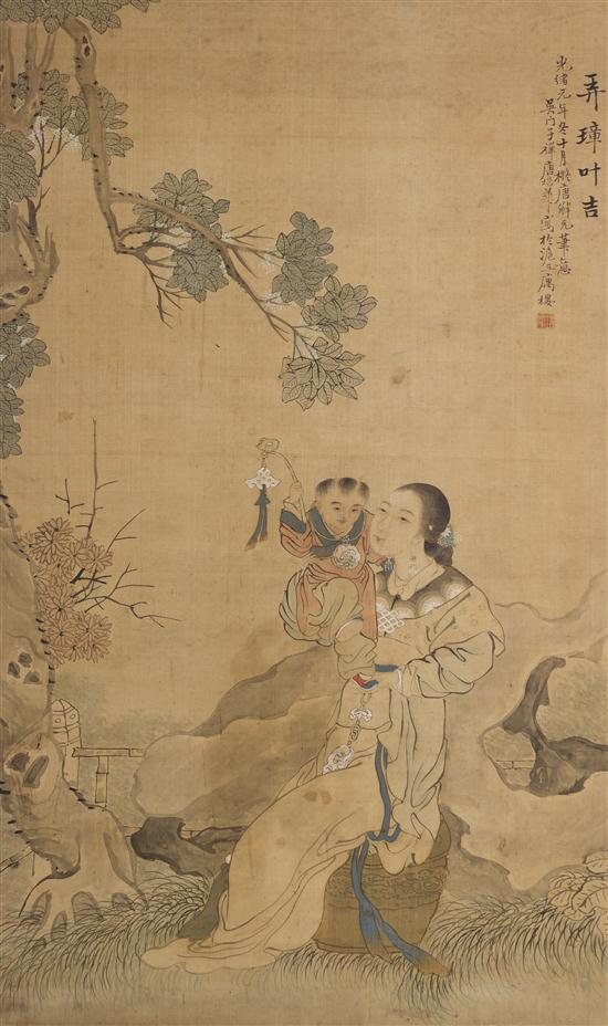 A Chinese Scroll Painting Tang 154219