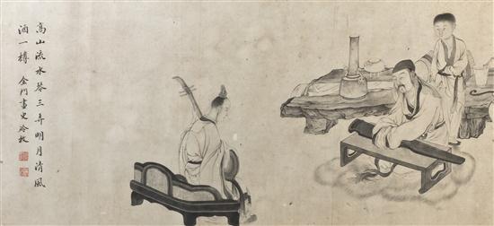 A Chinese Handscroll Attributed