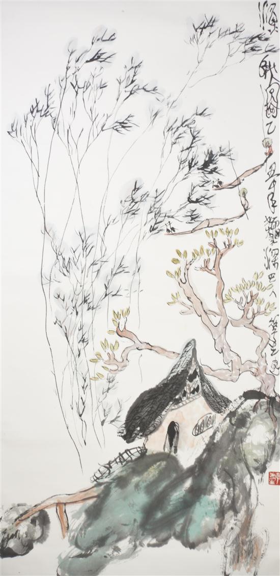  A Chinese Scroll Painting Li 15422b