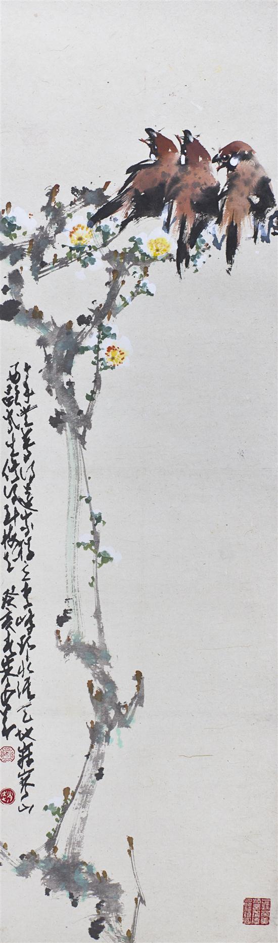 A Chinese Scroll Painting Zhao