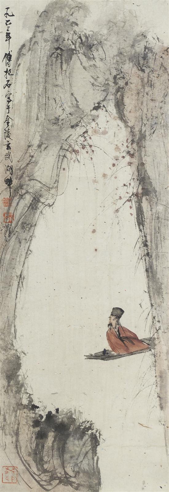 A Chinese Scroll Painting after 154230