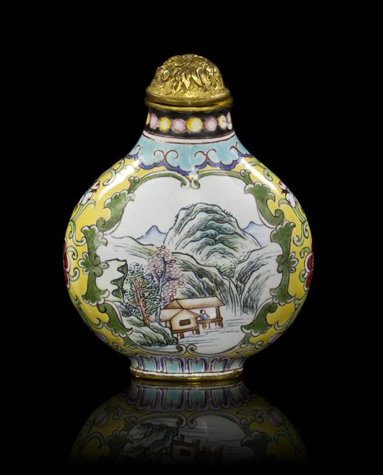 A Chinese Enameled and Gilt Metal 154289