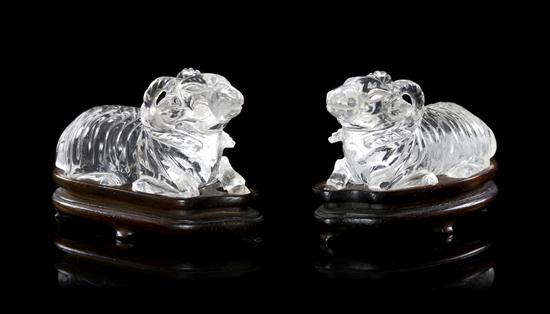  A Pair of Chinese Rock Crystal 1542a0