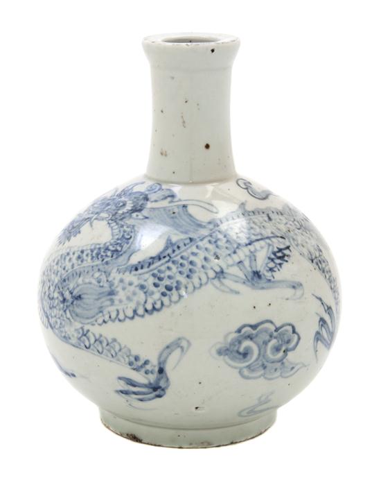 A Korean Blue and White Ceramic