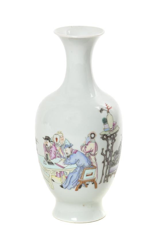 A Chinese Porcelain Vase of baluster