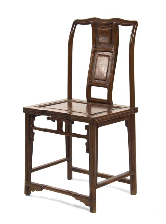 A Chinese Huanghuali Side Chair