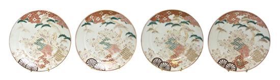  A Set of Four Japanese Enameled 154376