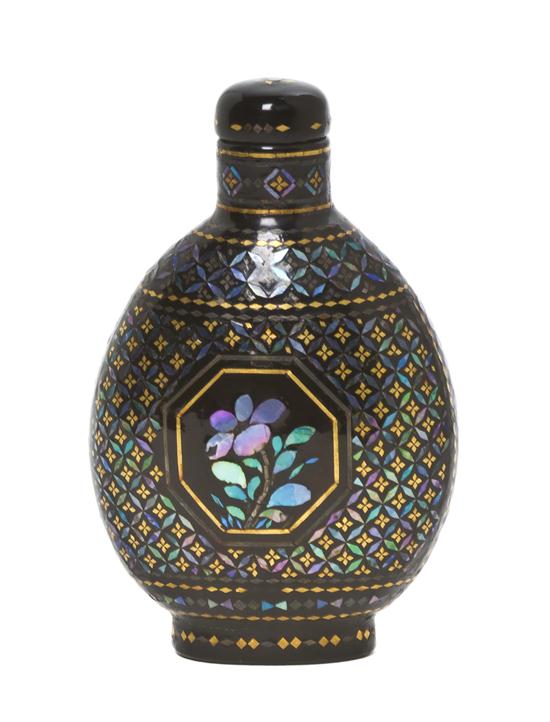 A Lac Burgaute Snuff Bottle of 1543cb