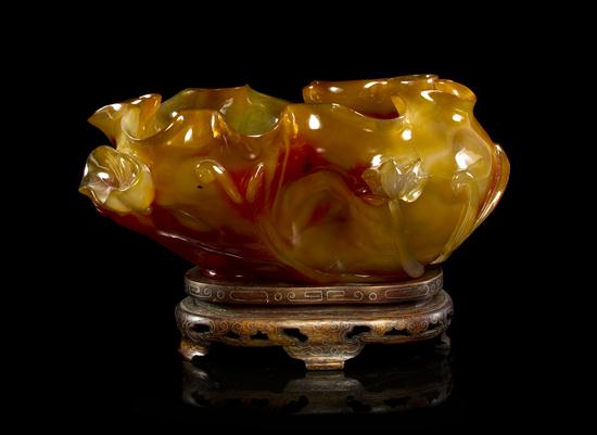 A Chinese Agate Brushwasher in 1543ff