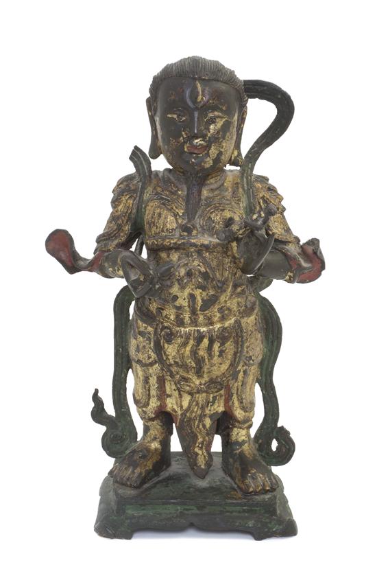 A Chinese Bronze Model of Zhenwu 15440b