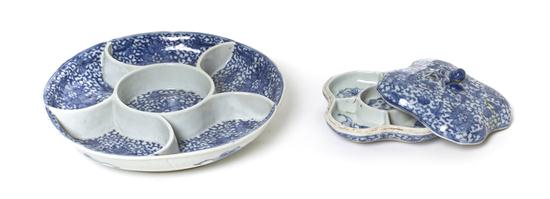  Two Chinese Blue and White Porcelain 15441b