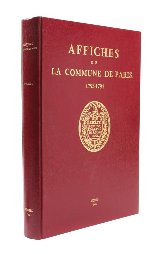  AFFICHES DE LA COMMUNE DE PARIS 1544f0