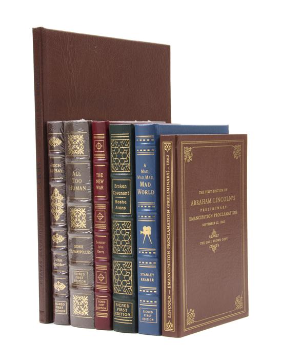 * (BINDINGS EASTON PRESS) A group of