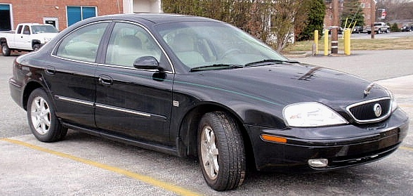 2001 black Mercury Sable LS four-door