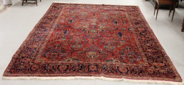 Room size Sarouk oriental carpet 156c88