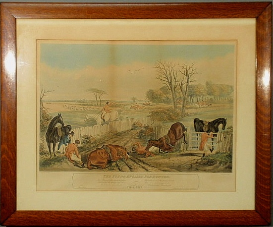 Hand-colored engraving (after)