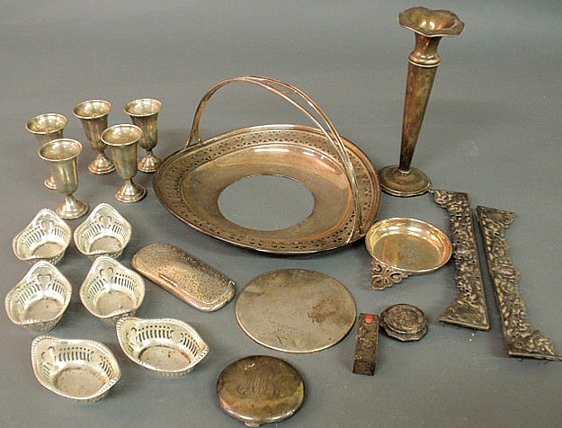Group of sterling silver articles
