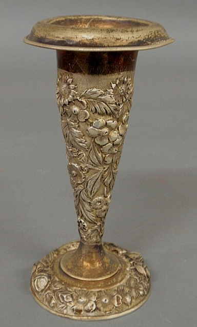 Sterling silver vase by Jenkins 156d48