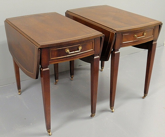 Pair of Hepplewhite style inlaid 156d80