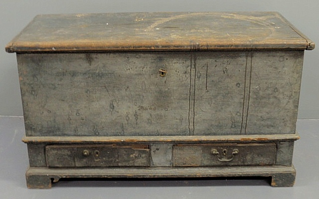 Continental pine dower chest with 156e1b