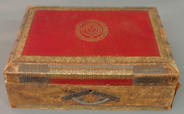 French storage box 19th c. with