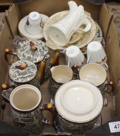 A collection of various Pottery