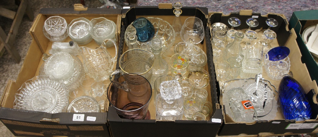 A large collection of various Glassware