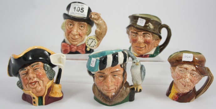 Royal Doulton Small Character Jugs 156ec3