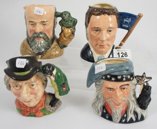 Royal Doulton Small Character Jugs 156ed8