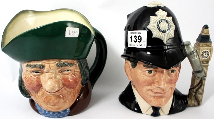 Royal Doulton Large Character Jugs The