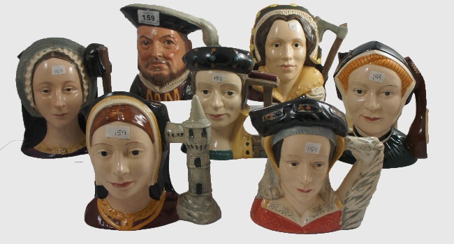 A collection of Royal Doulton Character 156ef6
